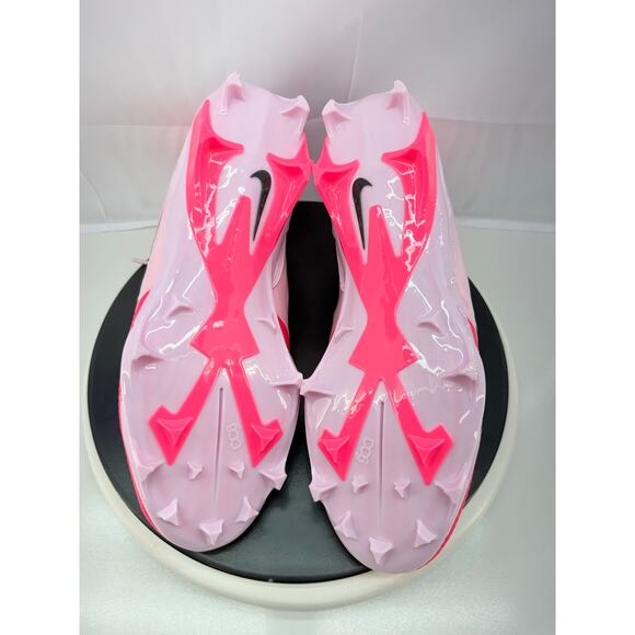 Nike Alpha Menace 4 Pro Mens‎ Sz 10.5 Racer Pink Grey HJ4568-600 Football Cleats main image 5